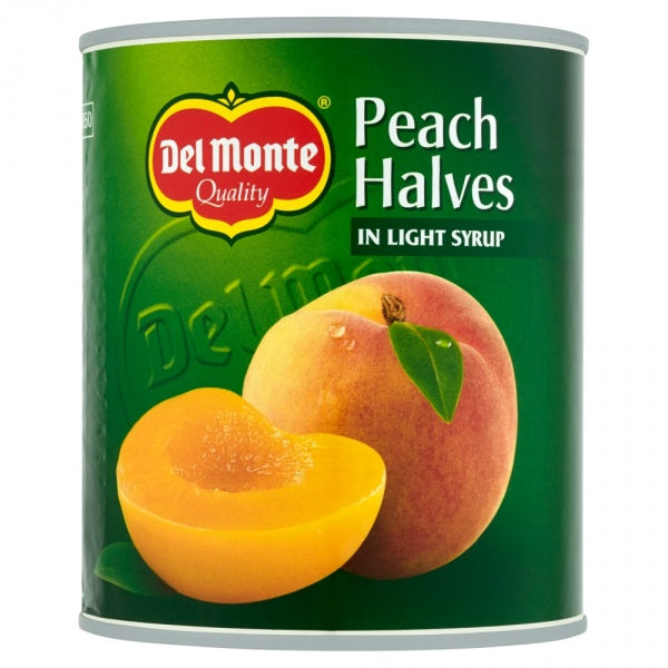 Brzoskwinie połówki w syropie Del Monte