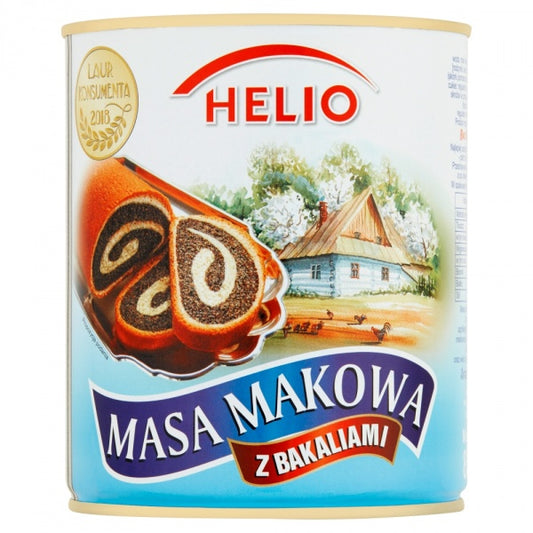 Masa makowa z bakaliami 850  g Helio