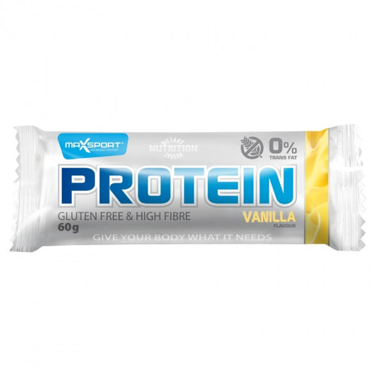 Baton proteinowy Maxsport b/g waniliowy